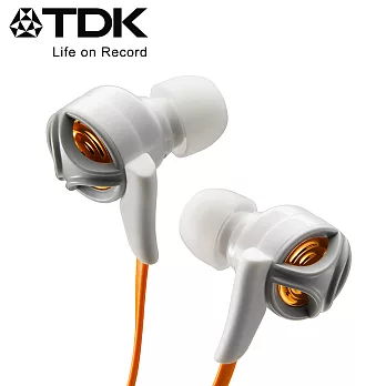 TDK CLEF- X2 超‧重‧低‧音 耳道式耳機橘白