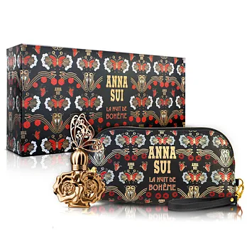 Anna Sui 安娜蘇 波希女神風采禮盒(淡香水30ml+手拿包)-送品牌針管&紙袋