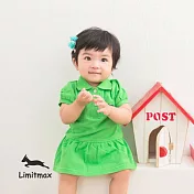純棉網眼Polo包屁裙☆Limitmax☆青綠舒適經典款（BabyGirl）6-12M (60CM)青綠