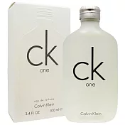 CK one 中性淡香水 100ml