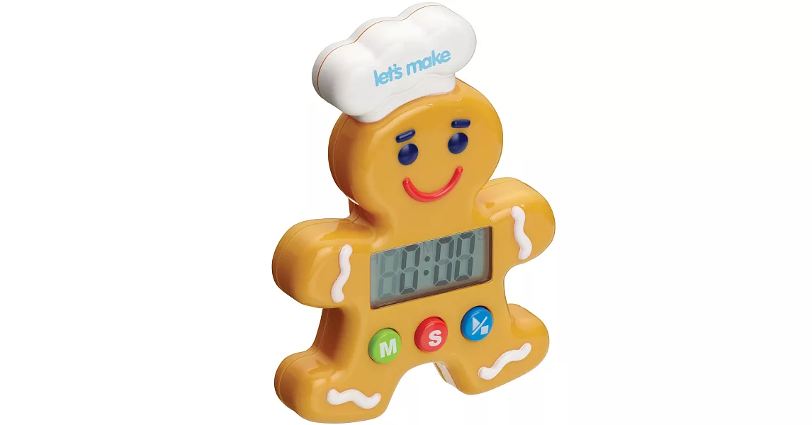 《KitchenCraft》薑餅人電子計時器