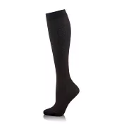 《Melissa 魅莉莎》醫療級時尚彈性襪─小腿襪(魅力黑)魅力黑S