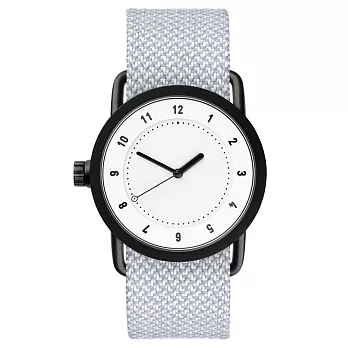 TID Watches No.1 White 白x淡藍/40mm