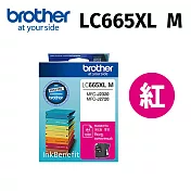 Brother LC665XL-M 原廠高容量洋紅色墨水匣