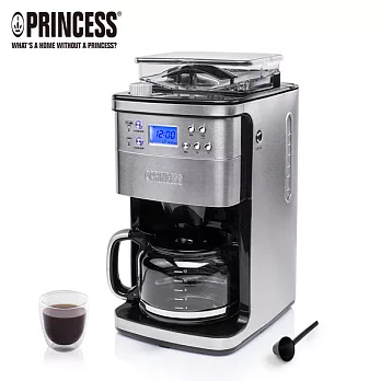 【PRINCESS荷蘭公主】全自動智慧型美式咖啡機249406 贈真空保鮮組