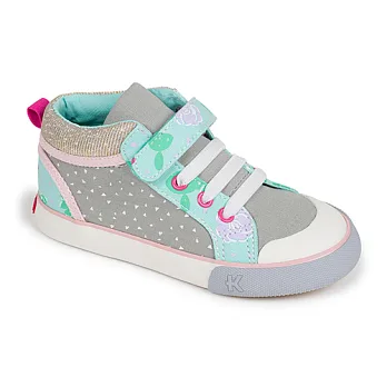【See Kai Run】Sneakers-Kai異材質帆布鞋-薄荷花園10