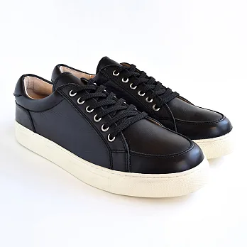 Paul&Co. | CASUAL WALKER NAPPA皮革休閒鞋 |8_黑色