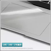 Apple Macbook【PRO/AIR系列13吋、15吋、17吋筆電通用型超薄觸控板保護膜】(透明款)