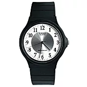 CASIO 卡西歐MQ-24極簡時尚指針中性錶-  白面同心圓 7B3