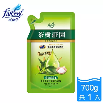 【茶樹莊園】茶樹海鹽超濃縮洗碗精補充包(700g/入)