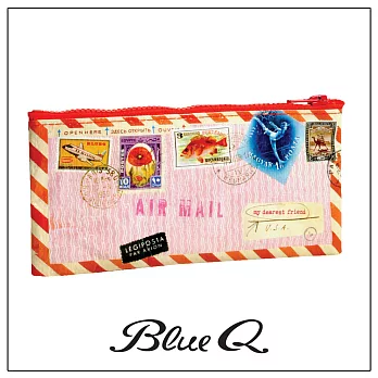 Blue Q 小收納袋 - Airmail 航空郵件