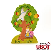 俄羅斯積木-淳木童話-立體拼圖系列- 野鵝與蘋果樹