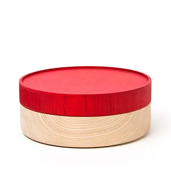 畑漆器店 木製容器 HAKO L (紅色)