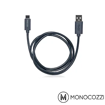 MONOCOZZI USB-C TO USB 傳輸線 1M (深灰)