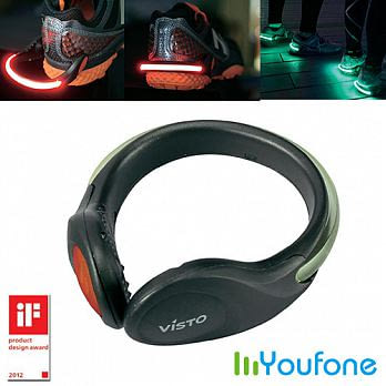 【Youfone】LED安全燈鞋環(一雙)