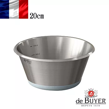 法國【de Buyer】畢耶烘焙 專利防滑攪拌盆20cm
