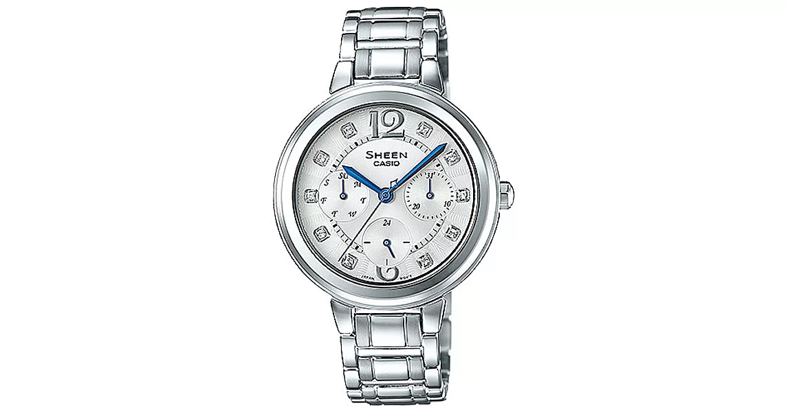 CASIO SHEEN 艷坦魅力時尚運動錶-SHE-3048D-7AUDR