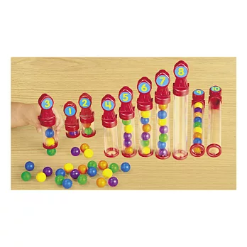 【華森葳兒童教玩具】數學教具系列-彩色計數管 N8-PP557