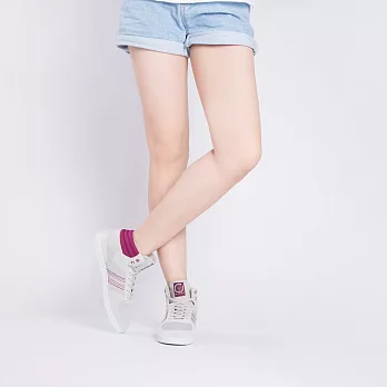 FYE法國環保鞋  中筒環保休閒鞋 女生款 台灣寶特瓶纖維(再回收概念,耐穿,不會分解) ---運動‧活力。36紫紅