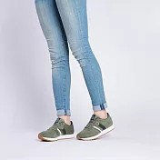 FYE法國復古慢跑鞋  日本超纖環保休閒鞋(再回收概念,耐穿,不會分解)  男女生款---舒適‧時尚。39橄欖綠