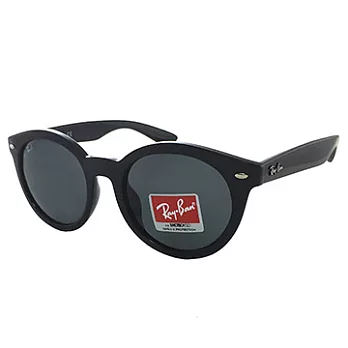 【Ray Ban 雷朋】RB4261D-601/87_流行復古大框/亞洲版太陽眼鏡(亮黑框#灰色鏡面)