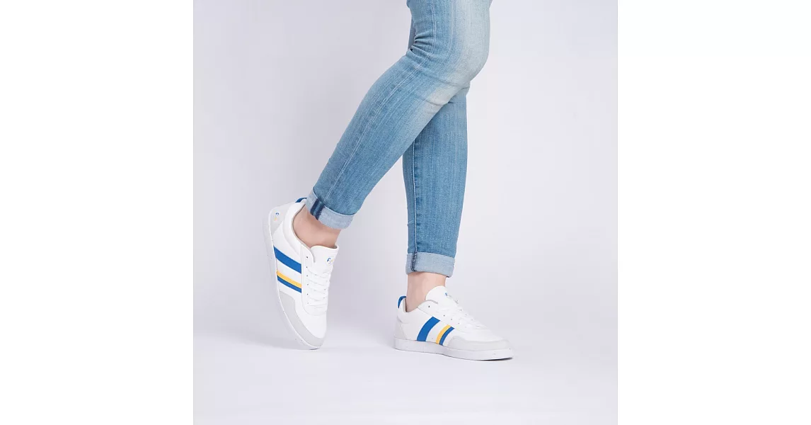 FYE法國環保鞋 台灣寶特瓶環保休閒鞋(再回收概念,耐穿,不會分解) 男女生款---青春‧活力。36電光藍