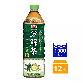 博客來 愛之味 山苦瓜分解茶 1000ml 12入