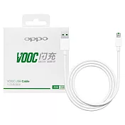 OPPO 原廠DL118 Micro USB充電線,支持VOOC 5V/4A閃充 (盒裝)  單色