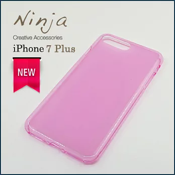 【東京御用Ninja】Apple iPhone 7 Plus（5.5吋）磨砂TPU清水保護套（透粉色）