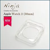 【東京御用Ninja】Apple Watch 2 (38mm)晶透款TPU清水保護套(透明)