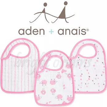 美國Aden+Anais 圍兜兜(3入裝) 羊年寶寶款R700