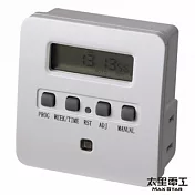 【太星電工】省電家族袖珍型數位式定時器(2P) OTM304