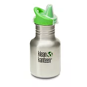 美國Klean Kanteen幼童吸嘴冷水瓶355ml原鋼色