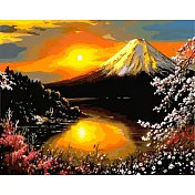 ArtLife藝術生活【DT008】富士山_DIY 數字 油畫 彩繪