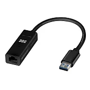Promate USB 3.0 to Gigabit 乙太網轉接線黑