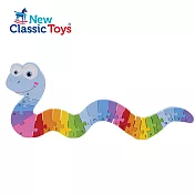 【荷蘭New Classic Toys】幼兒字母學習拼圖-蛇寶寶 - 10533