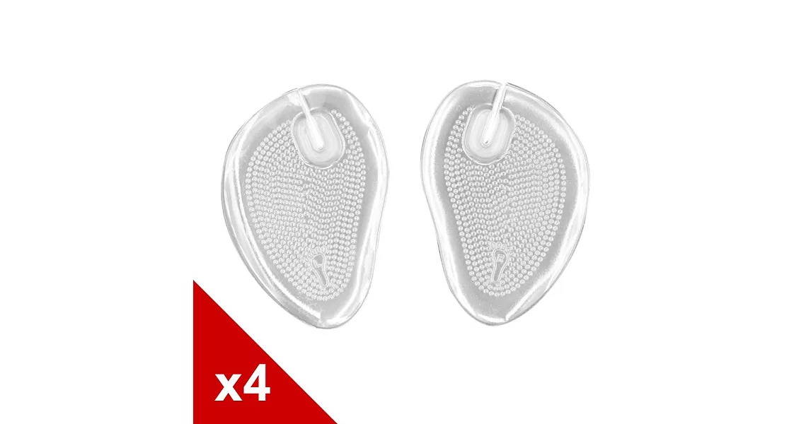 【○糊塗鞋匠○ 優質鞋材】D28 自黏夾腳拖前掌墊(4雙)