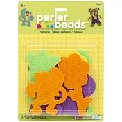 《Perler 拼拼豆豆》七入春吶造型模型板組合(蝴蝶、花、鬱金香、熊、猴子、少女、少男)