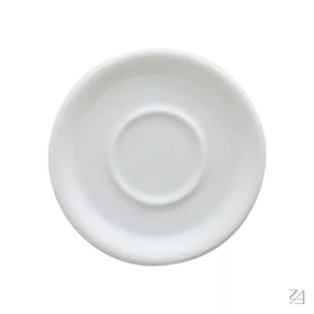 日本ORIGAMI 摺紙咖啡陶瓷杯盤 卡布/拿鐵白色