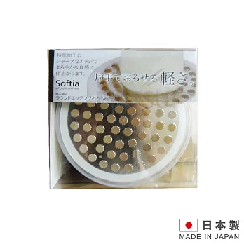 SOFTIA 日本進口丸型磨泥器-黑 SAN-C3667
