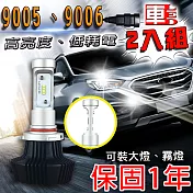 車的LED 勁亮LED大燈 9005/9006 (兩入組)9005/9006