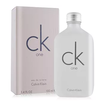 Calvin Klein CK ONE中性淡香水(100ml)-公司貨