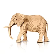 Contamo 手作紙模型-大象