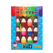 Eggtok水彩無毒顏料12色-好友分享組合