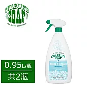 查理肥皂Charlie’s Soap 室內外萬用清潔劑 0.95L/瓶 (共2瓶)