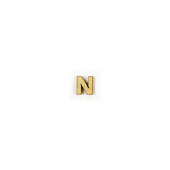 小英文字母,(木質素材)- N