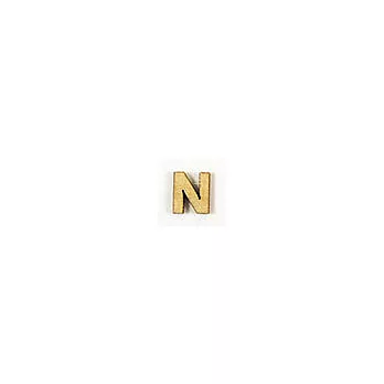 小英文字母,(木質素材)- N