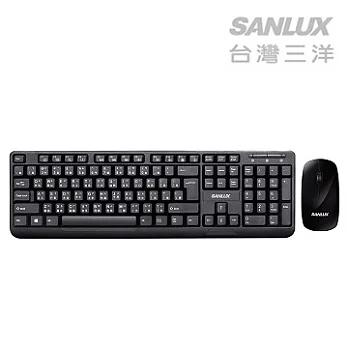 SANLUX台灣三洋鍵盤滑鼠組(SYKM-0813)鍵盤+滑鼠