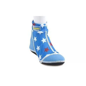 Yimono獨家代理-荷蘭Duukies 摺疊沙灘鞋-24/25(14~15.5cm)湛藍星