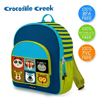 【美國Crocodile Creek】Go Kids兒童造型背包-叢林動物